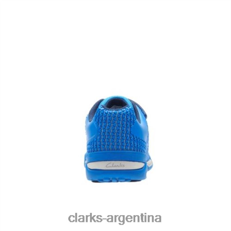 Clarks unisexo 2FZPZ5013 premio blaze jnr g fit clarks azul azul