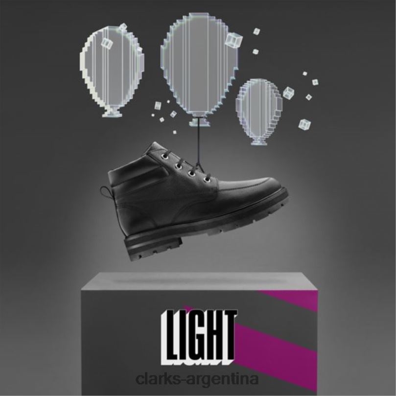 Clarks unisexo 2FZPZ5730 clarks prague zip kid cuero negro cuero negro cuero negro