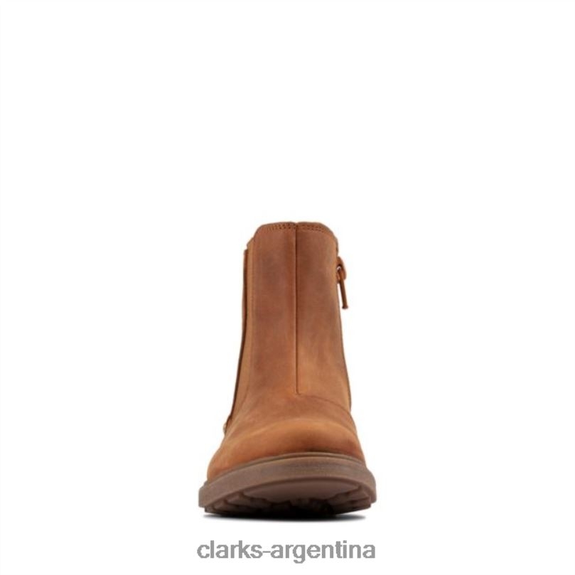 Clarks unisexo 2FZPZ5744 cuero tostado clarks astrol ortoddler cuero tostado cuero marrón