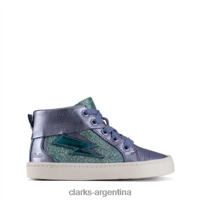 Clarks unisexo 2FZPZ5770 clarks city mito niño cuero lila cuero lila cuero lila