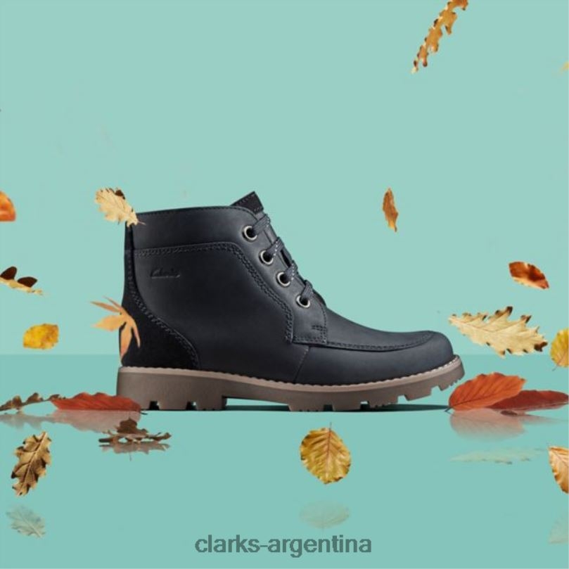 Clarks unisexo 2FZPZ5933 brezo encaje niño azul marino clarks azul marino Armada