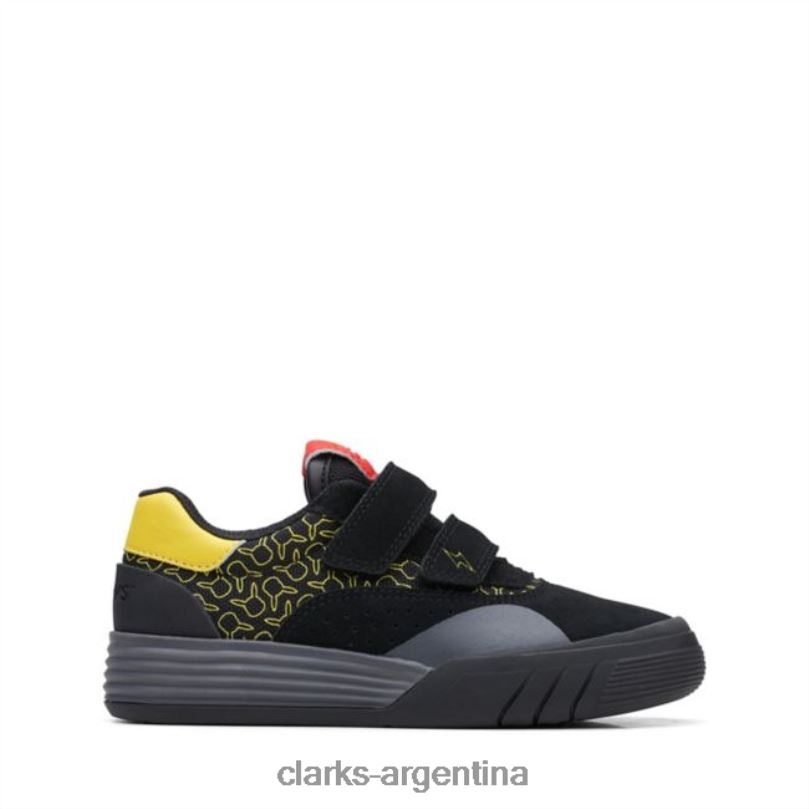 Clarks unisexo 2FZPZ5970 clarks cica mist niño negro negro negro