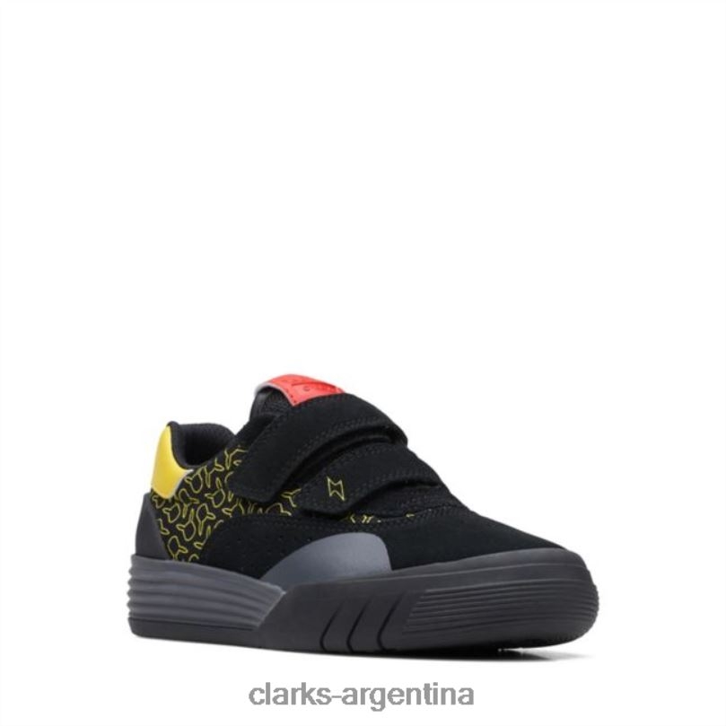 Clarks unisexo 2FZPZ5970 clarks cica mist niño negro negro negro