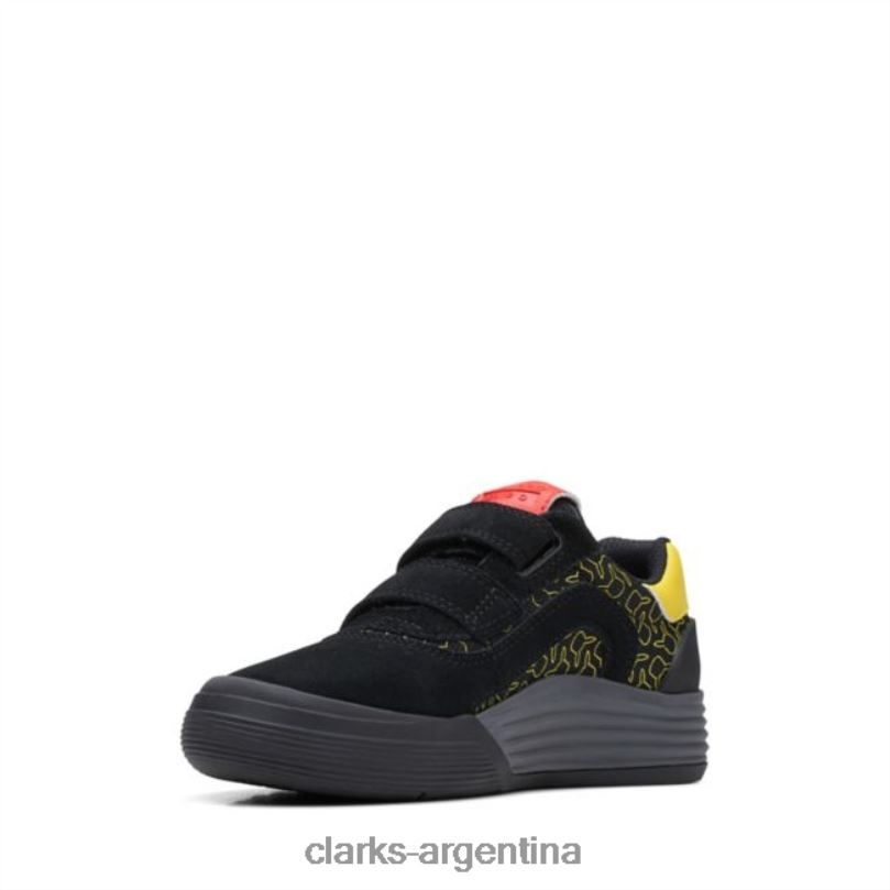 Clarks unisexo 2FZPZ5970 clarks cica mist niño negro negro negro
