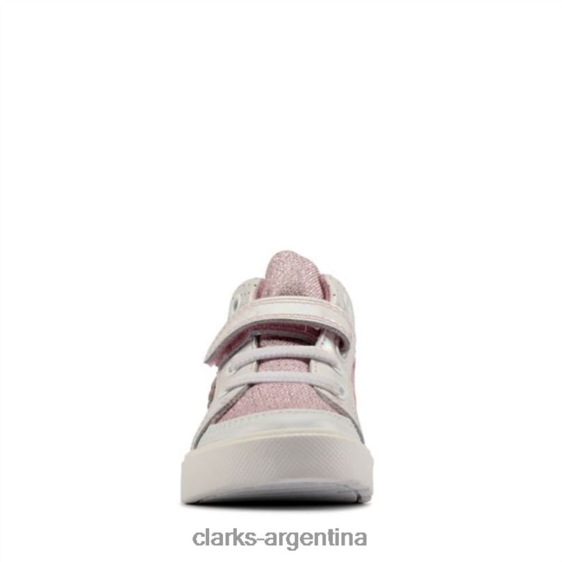 Clarks unisexo 2FZPZ6860 combinación rosa claro city pop niño combinación rosa claro clarks combinación rosa claro