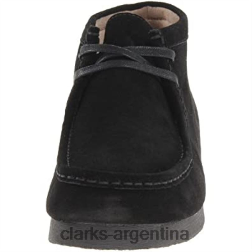 Clarks hombres 2FZPZ2541 bota chukka stinson hi para hombre clarks ante negro ante negro