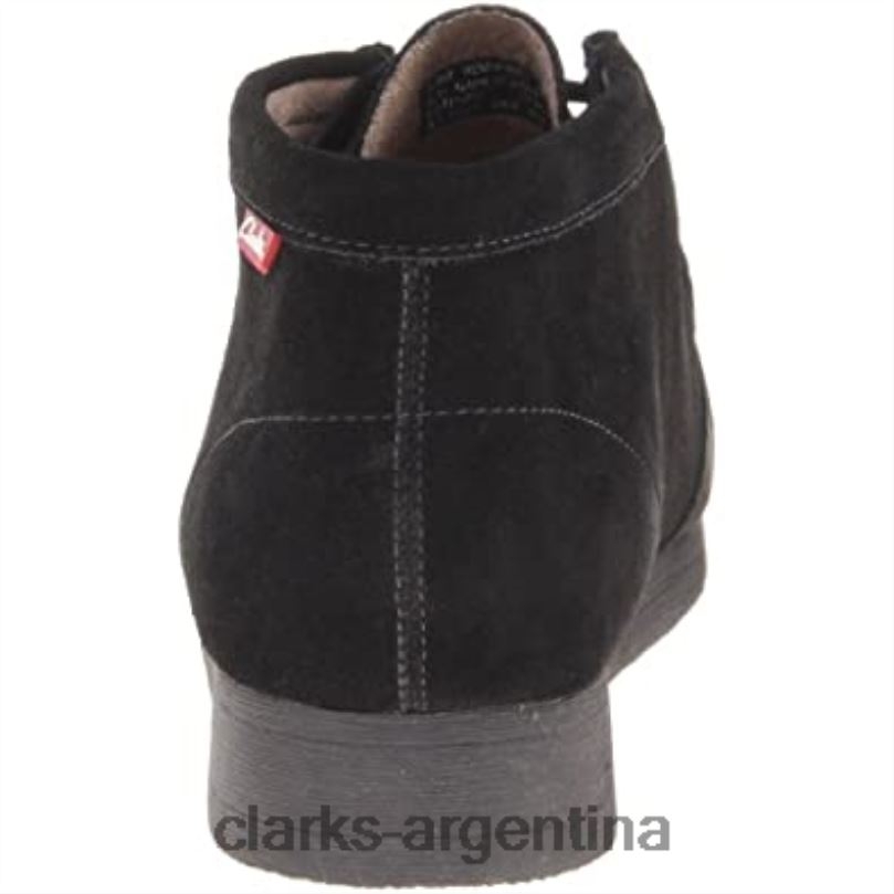 Clarks hombres 2FZPZ2541 bota chukka stinson hi para hombre clarks ante negro ante negro