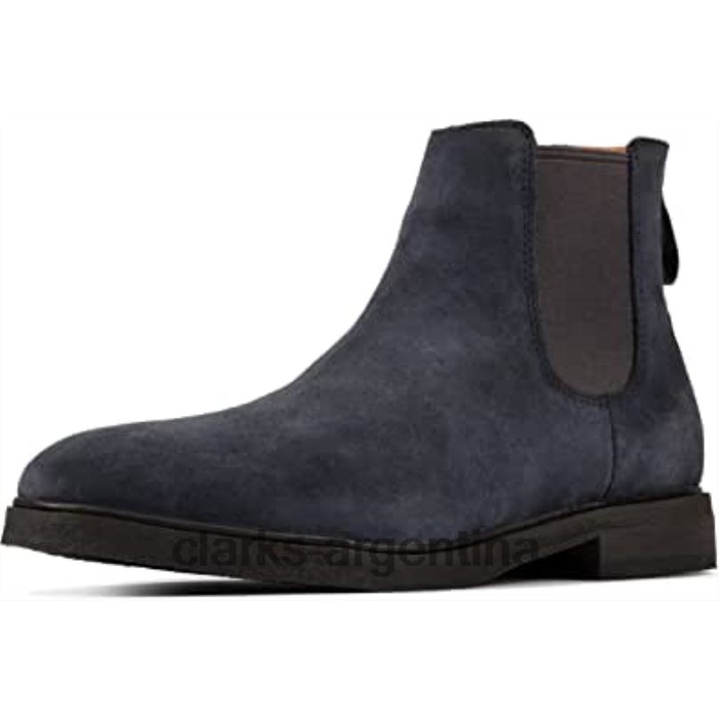 Clarks hombres 2FZPZ2361 Botas chelsea clarks clarkdale gobi azul marino para hombre Armada