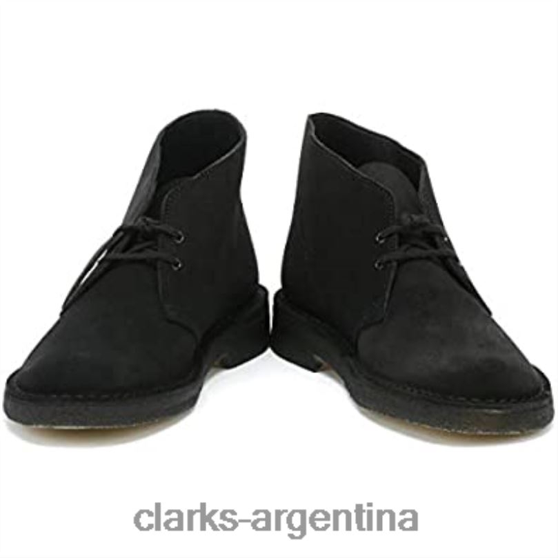 Clarks hombres 2FZPZ250 botas clarks desert hombre gamuza negra