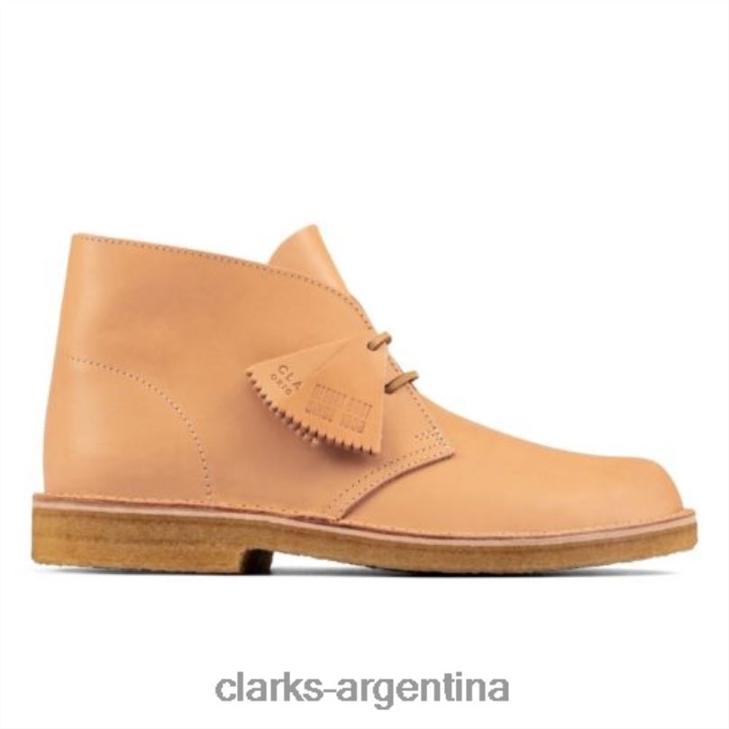 Clarks hombres 2FZPZ4365 bota desierto clarks natural veg tan bronceado vegetal natural