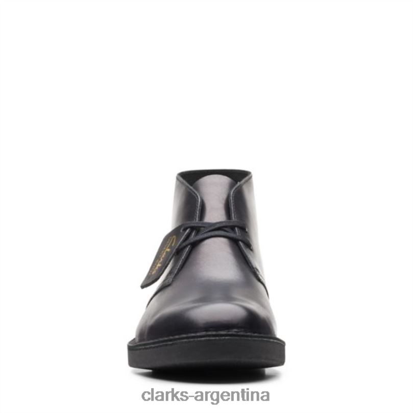 Clarks hombres 2FZPZ5716 bota safari de cuero negro 2 clarks de cuero negro cuero negro