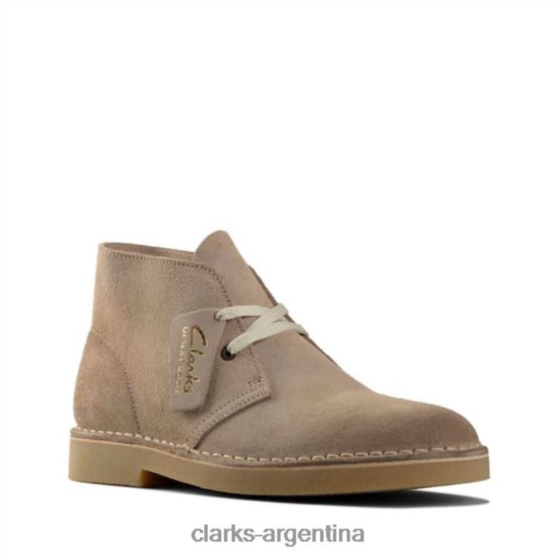 Clarks hombres 2FZPZ5717 bota desierto 2 ante arena clarks ante arena gamuza arena