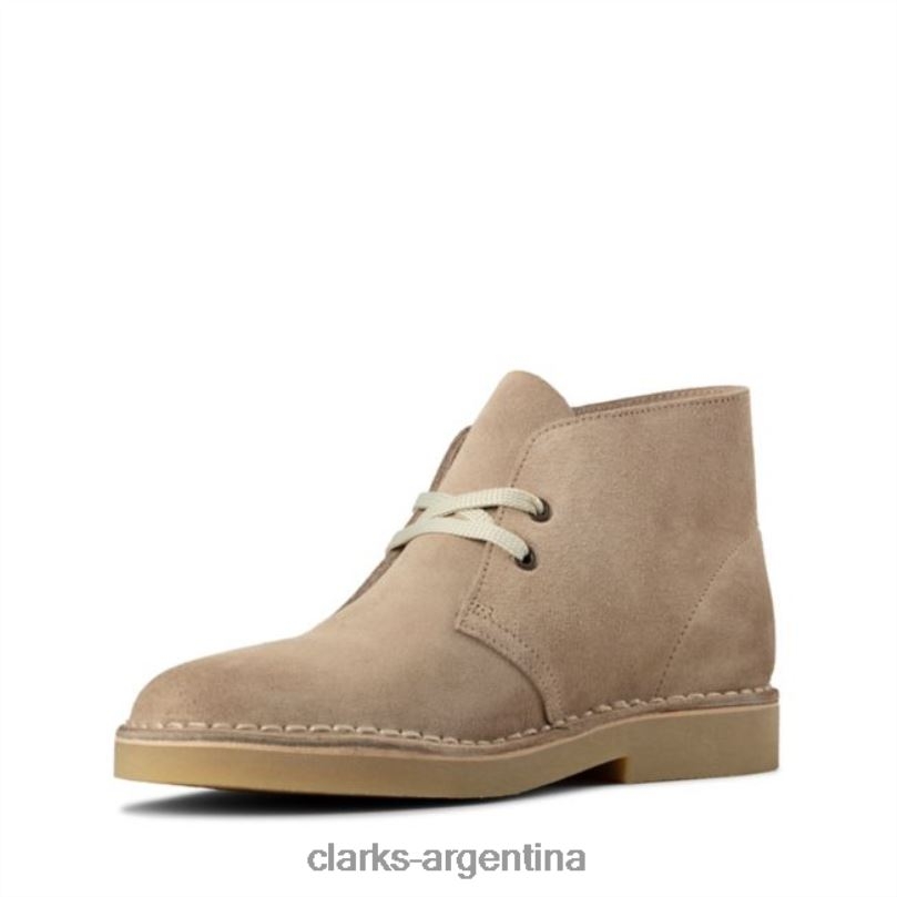 Clarks hombres 2FZPZ5717 bota desierto 2 ante arena clarks ante arena gamuza arena