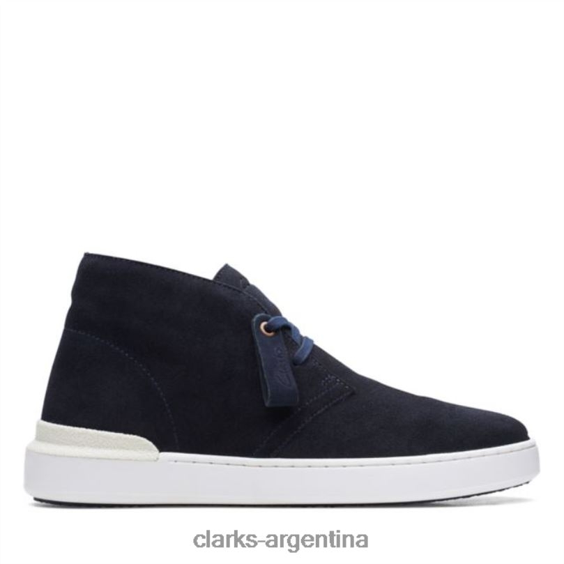 Clarks hombres 2FZPZ5721 Botas safari clarks de gamuza azul marino Court Lite de gamuza azul marino gamuza azul marino