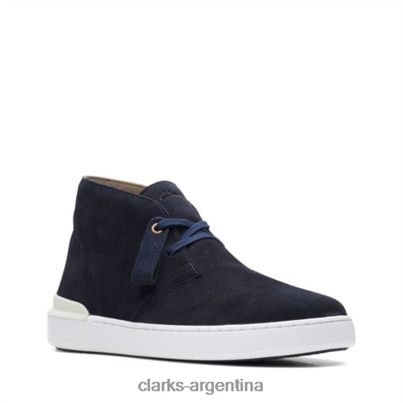 Clarks hombres 2FZPZ6584 bota safari clarks court lite de ante azul marino ante azul marino gamuza azul marino