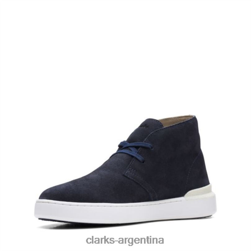 Clarks hombres 2FZPZ6584 bota safari clarks court lite de ante azul marino ante azul marino gamuza azul marino