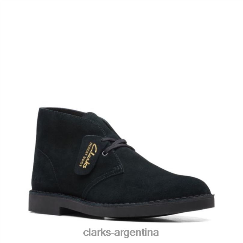 Clarks hombres 2FZPZ6795 bota clarks desert evo ante negro ante negro ante negro