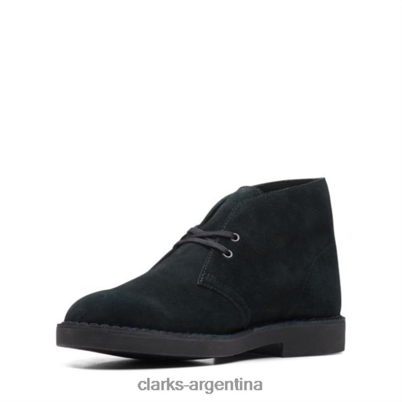 Clarks hombres 2FZPZ6795 bota clarks desert evo ante negro ante negro ante negro