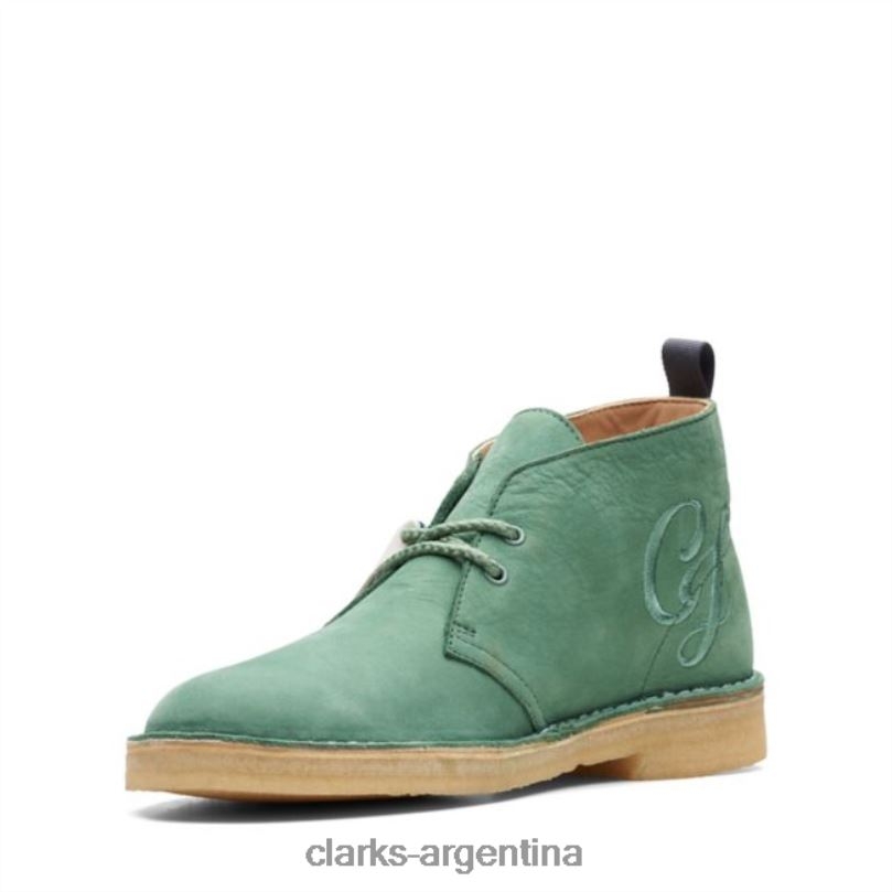 Clarks hombres 2FZPZ6815 botas desierto nubuck verde clarks nubuck verde nubuck verde