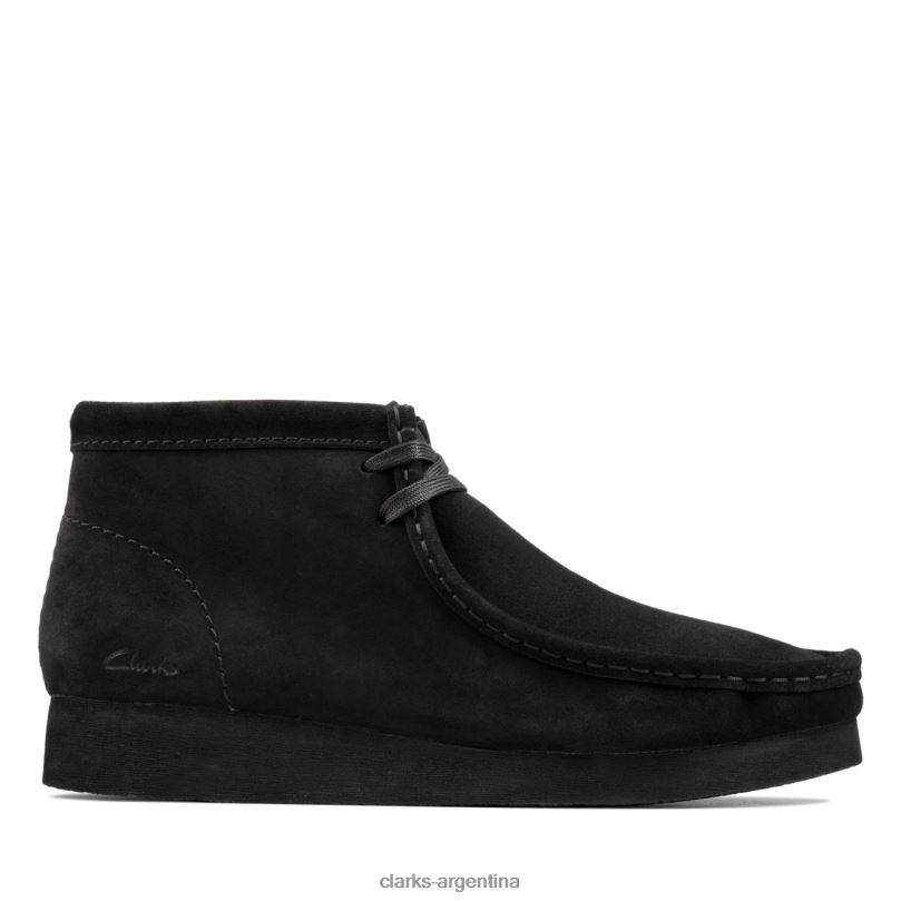 Clarks hombres 2FZPZ5696 ante negro clarks wallabee boot2 ante negro ante negro