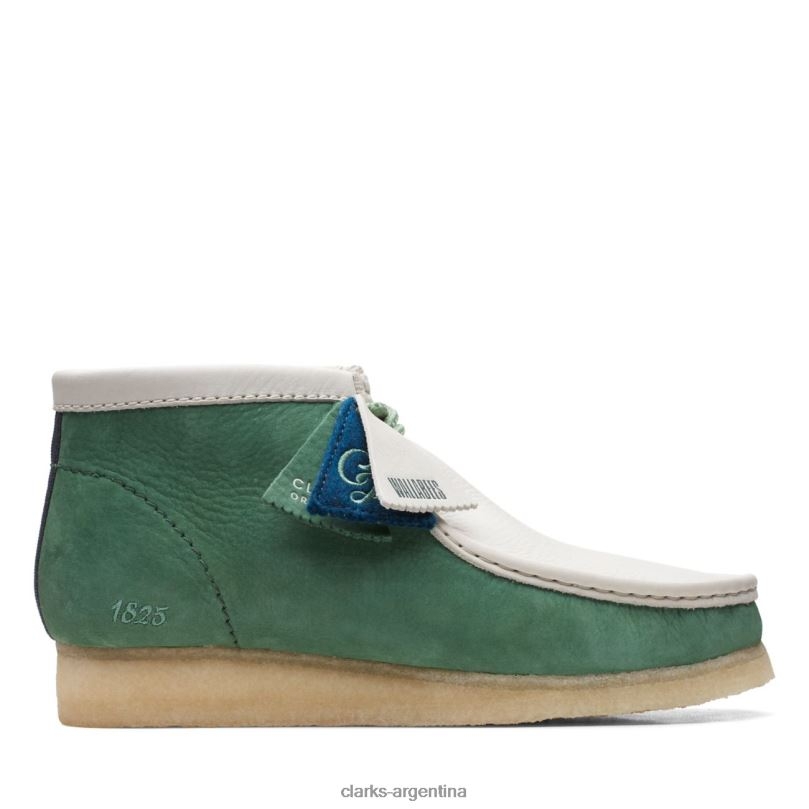 Clarks hombres 2FZPZ5701 Bota wallabee vcy nubuck verde clarks nubuck verde nubuck verde