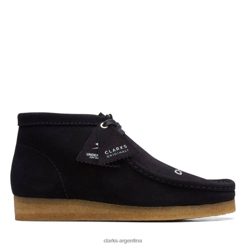 Clarks hombres 2FZPZ5724 bota wallabee de ante negro clarks de ante negro ante negro