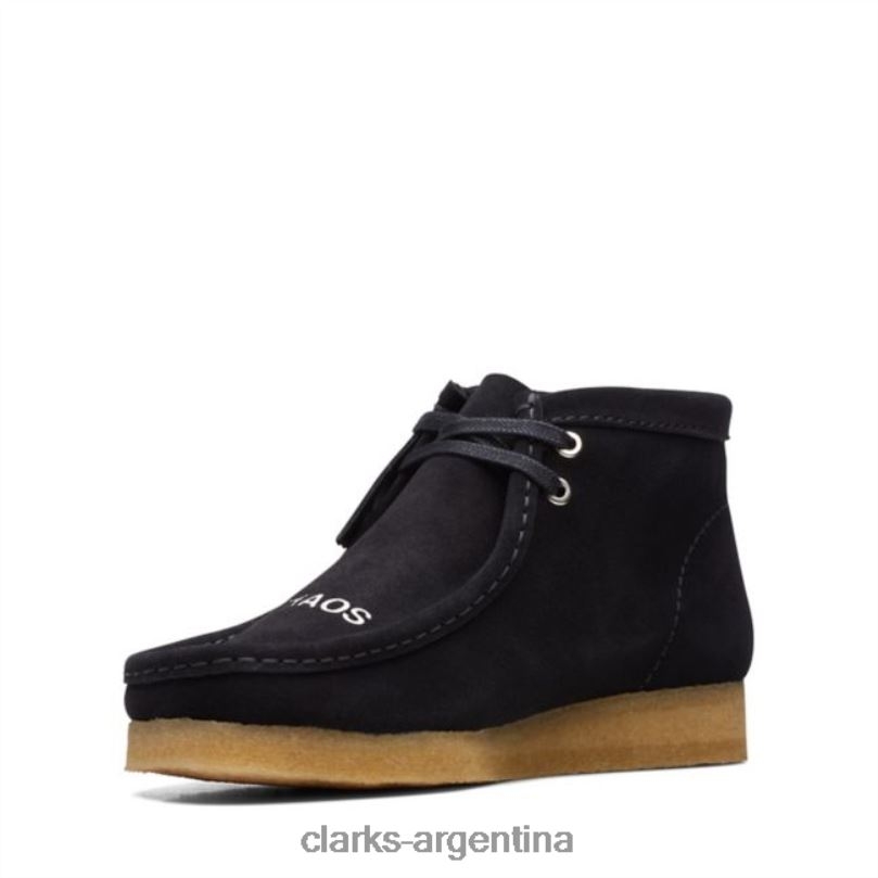 Clarks hombres 2FZPZ5724 bota wallabee de ante negro clarks de ante negro ante negro