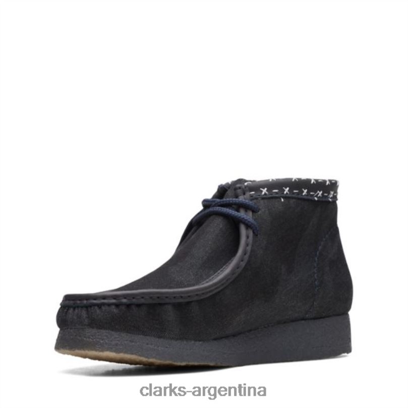 Clarks hombres 2FZPZ6618 Bota clarks wallabee azul denim sintético azul denim sintético denim azul sintético