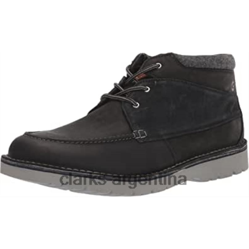 Clarks hombres 2FZPZ1813 botín Eastford Top hombre clarks cuero negro cuero negro