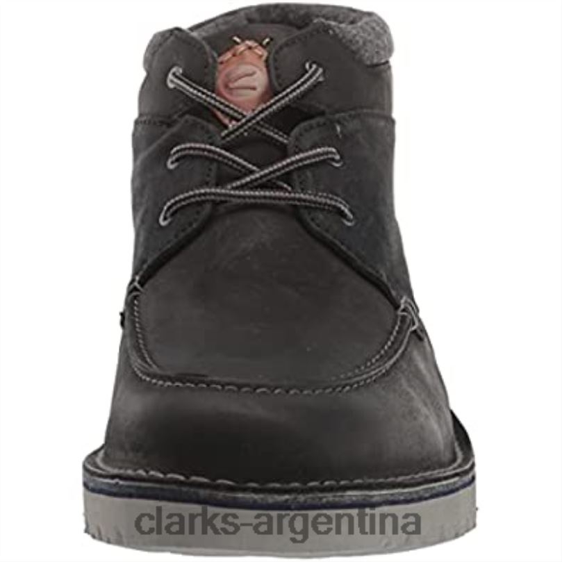 Clarks hombres 2FZPZ1813 botín Eastford Top hombre clarks cuero negro cuero negro