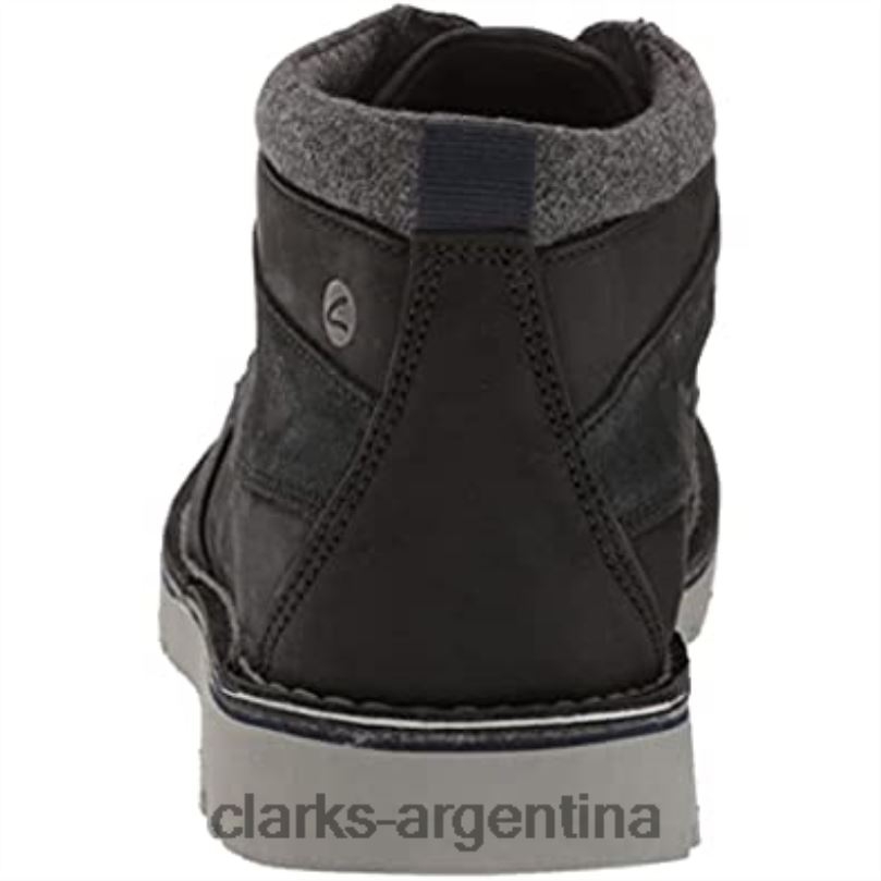 Clarks hombres 2FZPZ1813 botín Eastford Top hombre clarks cuero negro cuero negro