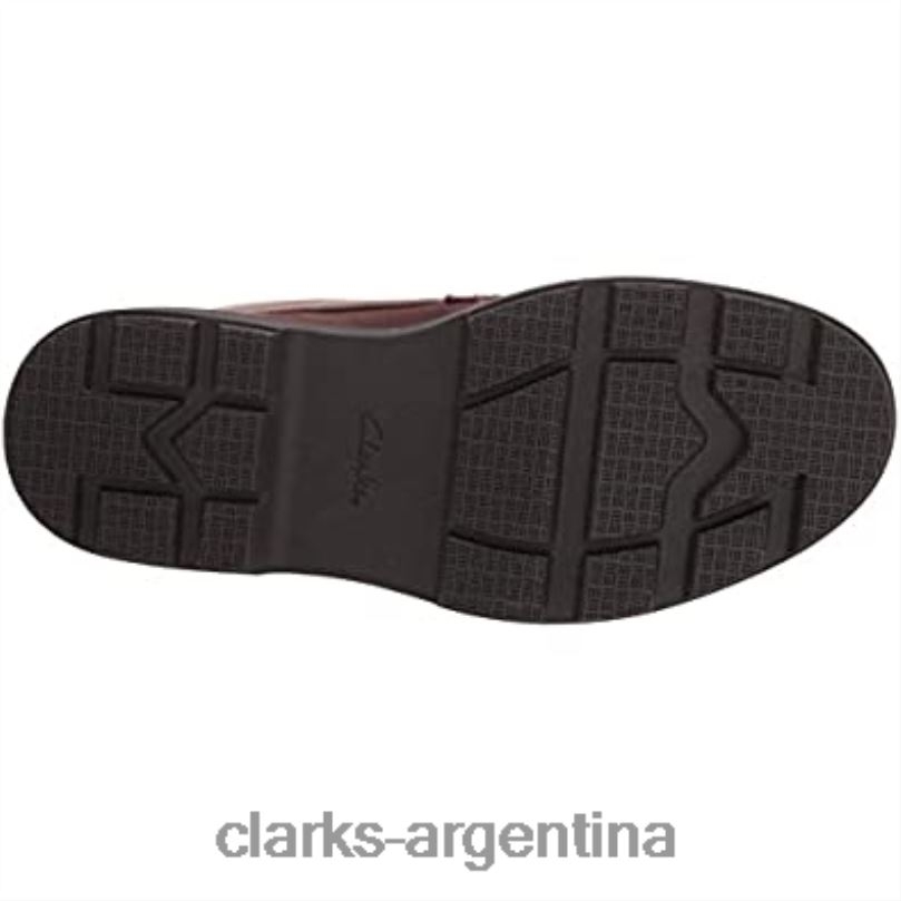 Clarks hombres 2FZPZ2615 botines de pico dempsey para hombre clarks british tan leather cuero bronceado británico