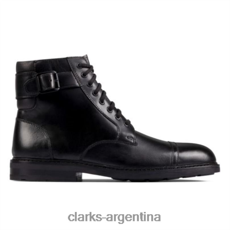 Clarks hombres 2FZPZ4354 clarks clarkdale hola cuero negro cuero negro
