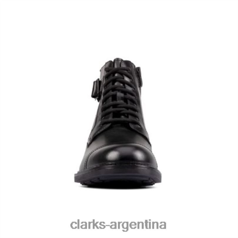 Clarks hombres 2FZPZ4354 clarks clarkdale hola cuero negro cuero negro