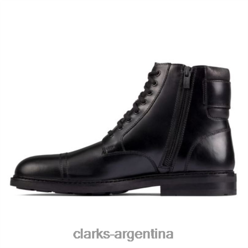 Clarks hombres 2FZPZ4354 clarks clarkdale hola cuero negro cuero negro