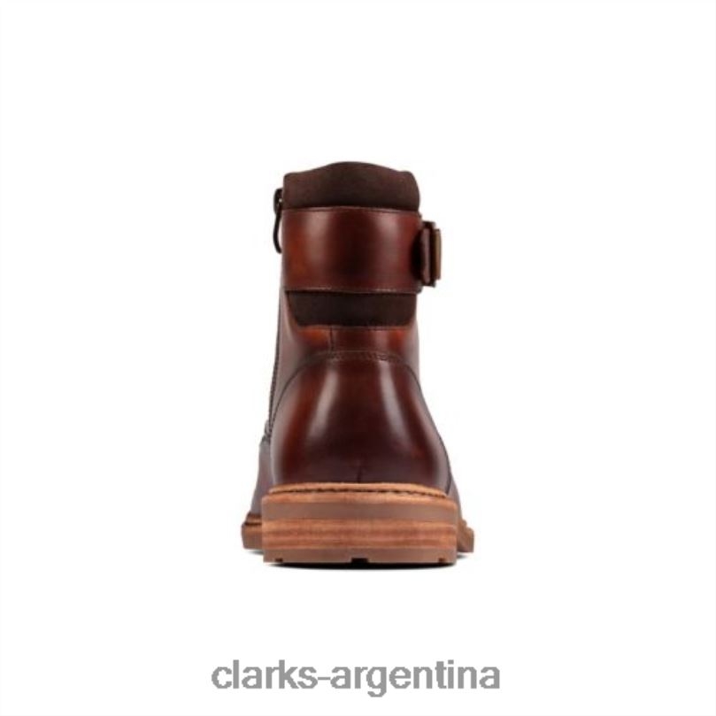 Clarks hombres 2FZPZ4355 clarks de cuero tostado clarkdale hola cuero marrón