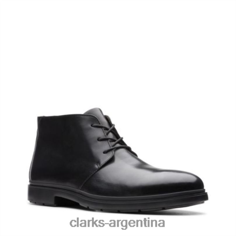 Clarks hombres 2FZPZ4374 clarks de cuero negro medio un sastre cuero negro