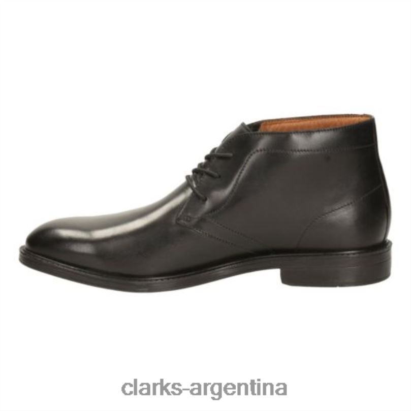 Clarks hombres 2FZPZ4387 clarks chilver hi gtx cuero negro cuero negro