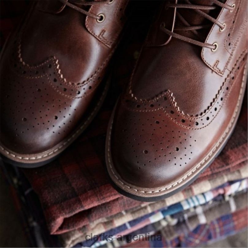 Clarks hombres 2FZPZ5660 Batcombe Lord de cuero tostado oscuro Clarks de cuero tostado oscuro cuero bronceado oscuro
