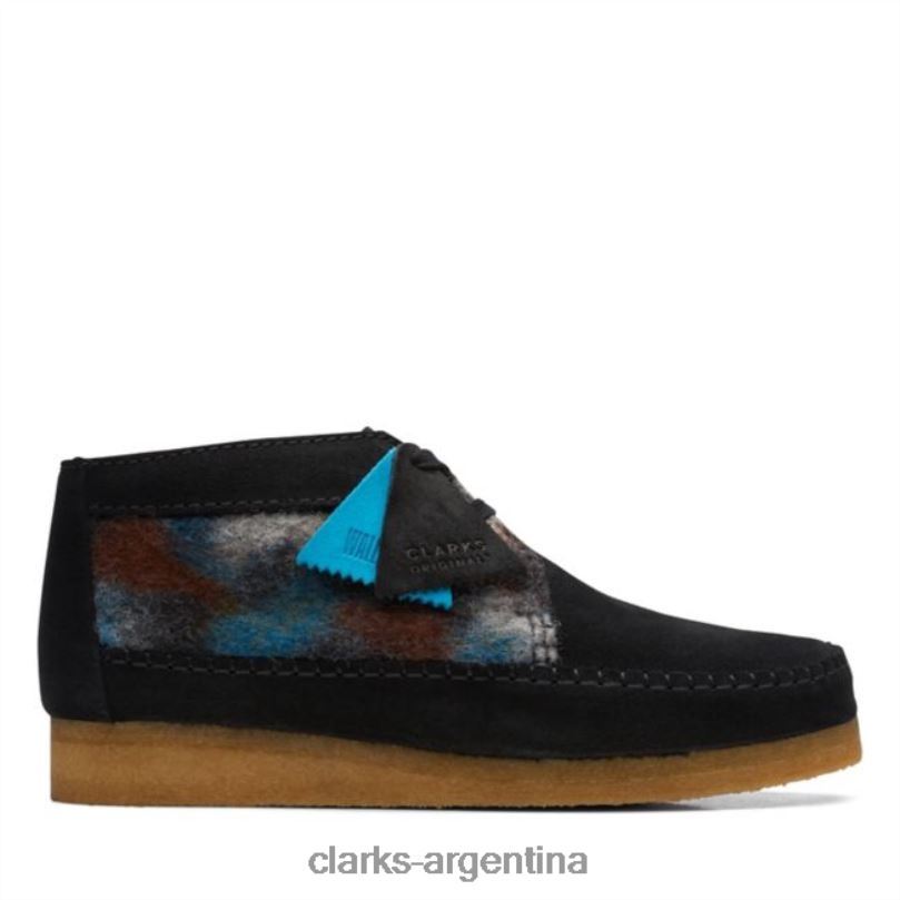 Clarks hombres 2FZPZ5690 Bota clarks weaver lana negra lana negra lana negra