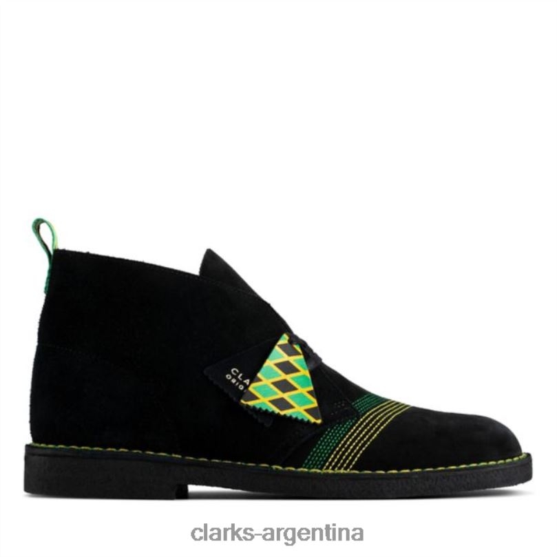 Clarks hombres 2FZPZ5693 desierto jamaica negro/multi clarks negro/multi negro/multicolor