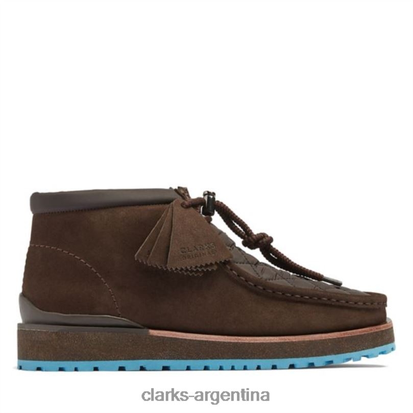 Clarks hombres 2FZPZ6687 monwallabee carbón/azul clarks carbón/azul carbón/azul