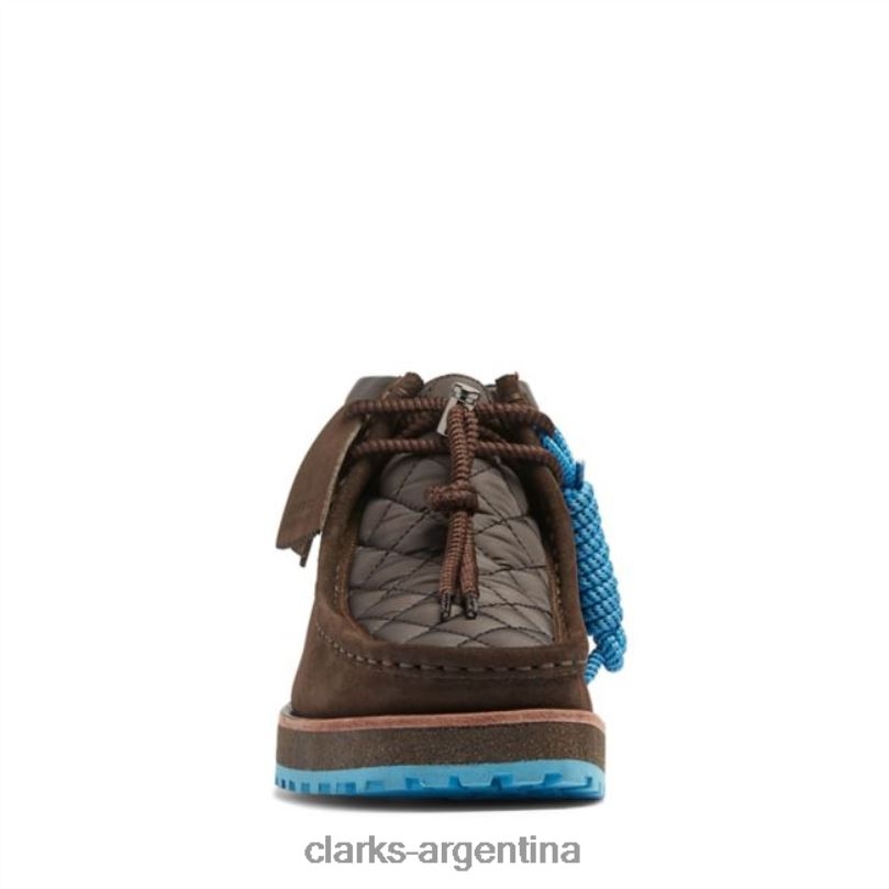 Clarks hombres 2FZPZ6687 monwallabee carbón/azul clarks carbón/azul carbón/azul