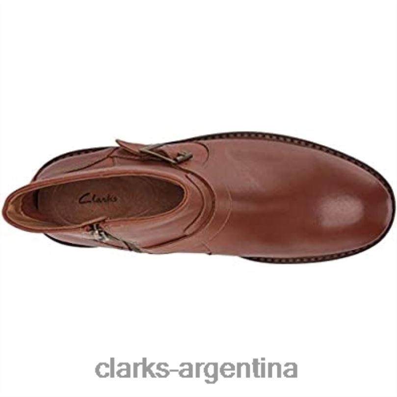 Clarks hombres 2FZPZ75 Botas de cuero clarks clarkdale de repuesto color tostado oscuro para hombre bronceado oscuro
