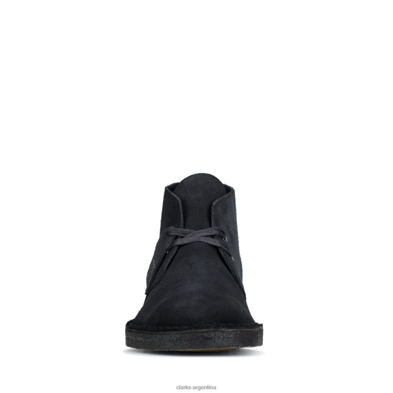 Clarks hombres 2FZPZ3472 bota safari clarks de ante azul marino gamuza azul marino