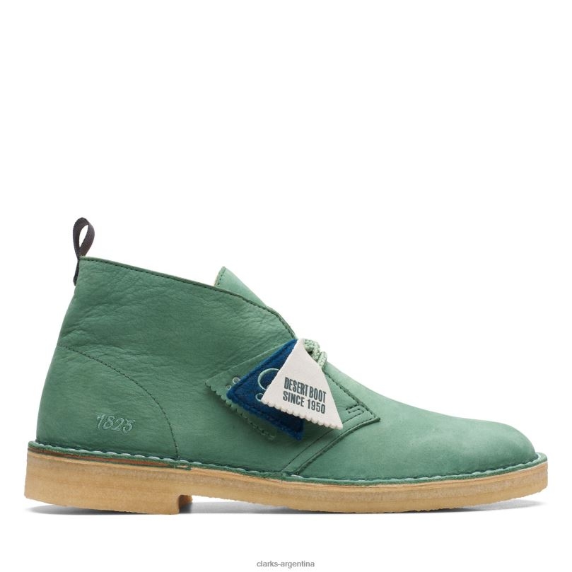 Clarks hombres 2FZPZ3644 bota safari verde nobuk ny clarks nubuck verde