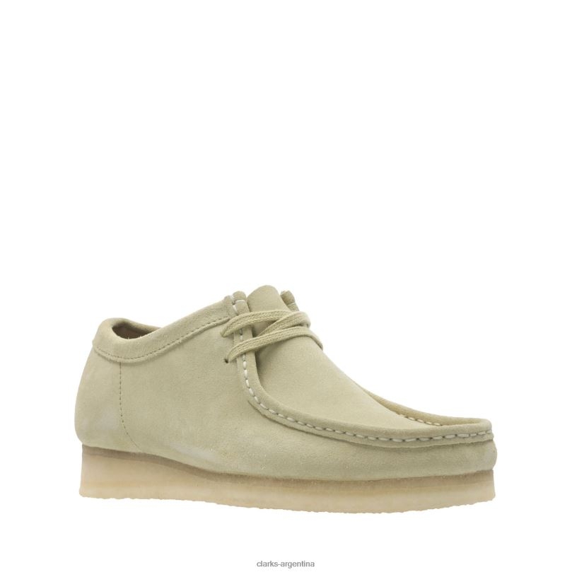 Clarks hombres 2FZPZ3483 clarks wallabee ante arce gamuza de arce