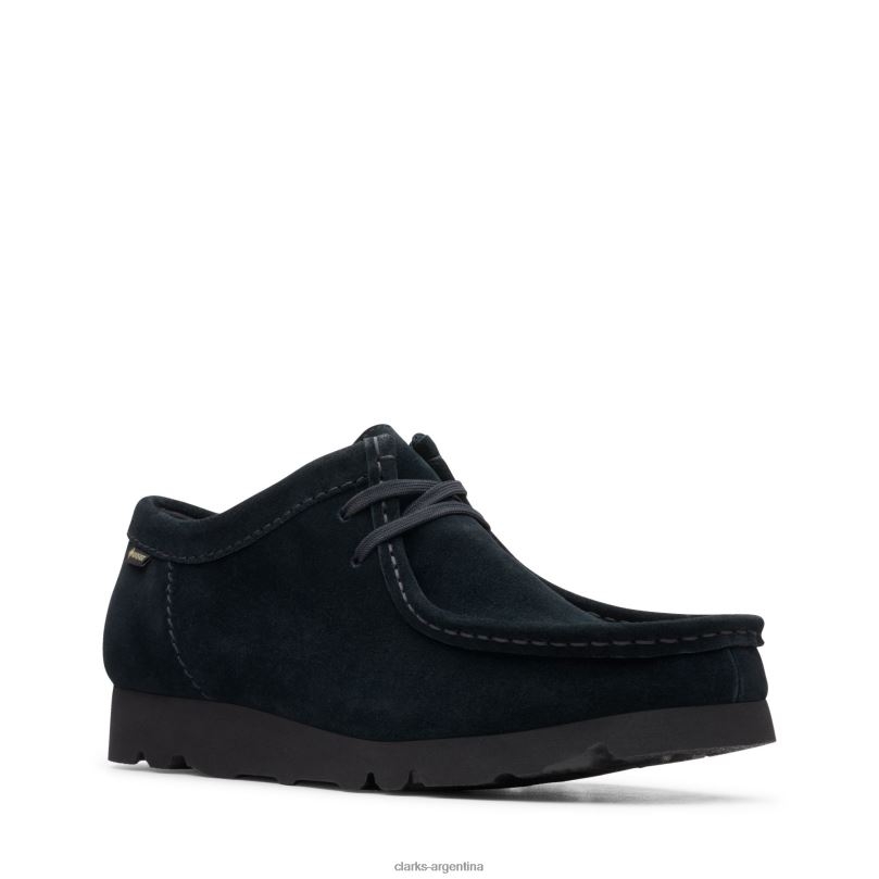 Clarks hombres 2FZPZ3562 clarks wallabee gtx ante negro ante negro