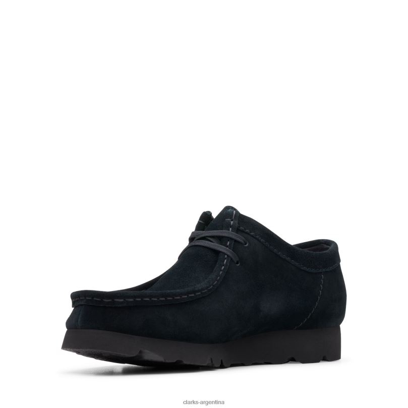 Clarks hombres 2FZPZ3562 clarks wallabee gtx ante negro ante negro