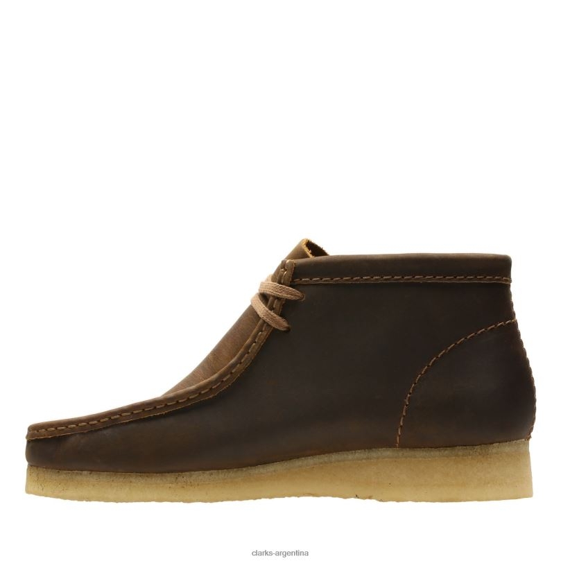 Clarks hombres 2FZPZ3586 bota clarks wallabee cera de abejas cera de abejas